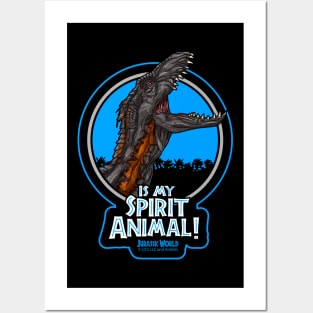 indoraptor is my spirit animal, jurassic world Posters and Art